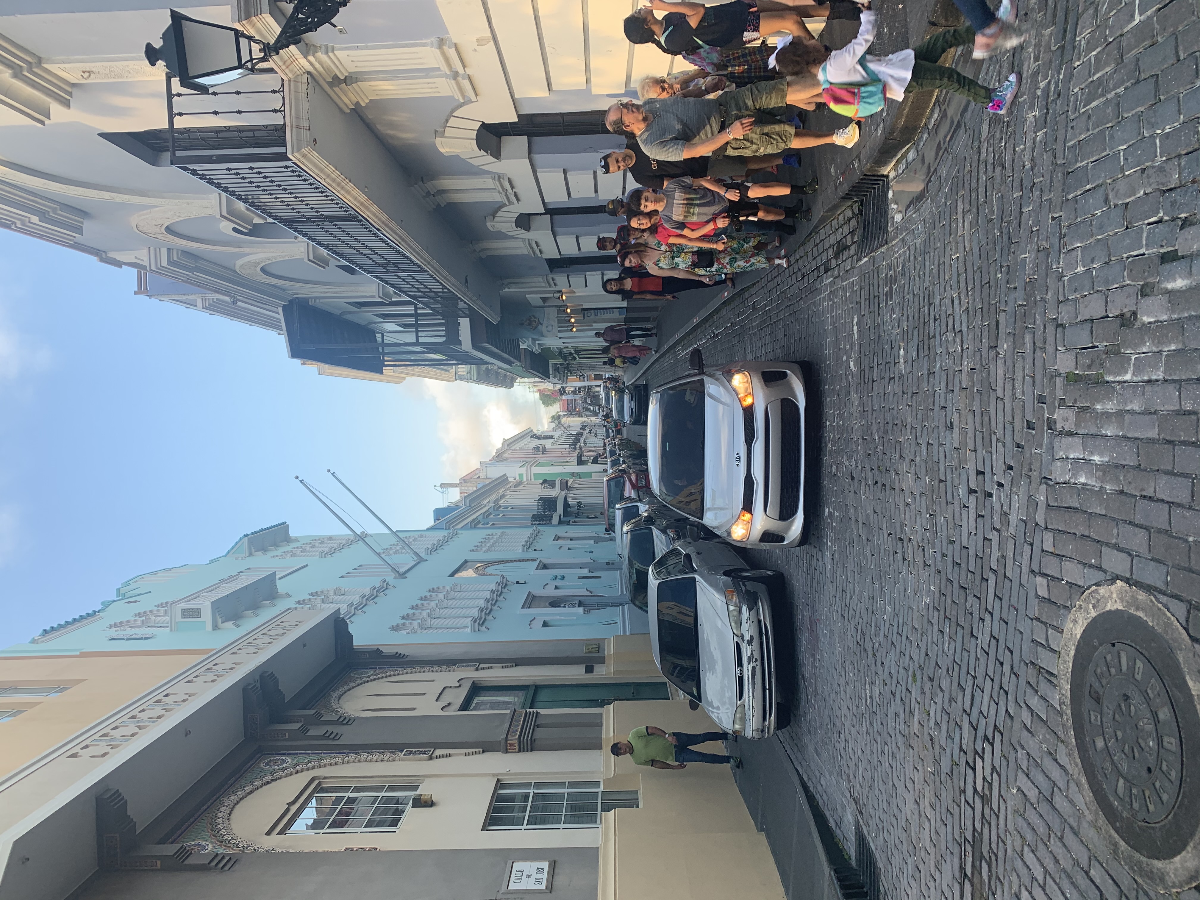 Colorful colonial architecture in Old San Juan, Puerto Rico